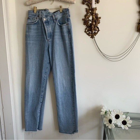 AGOLDE CRISS CROSS JEANS STRAIGHT 27 - Picture 6 of 16